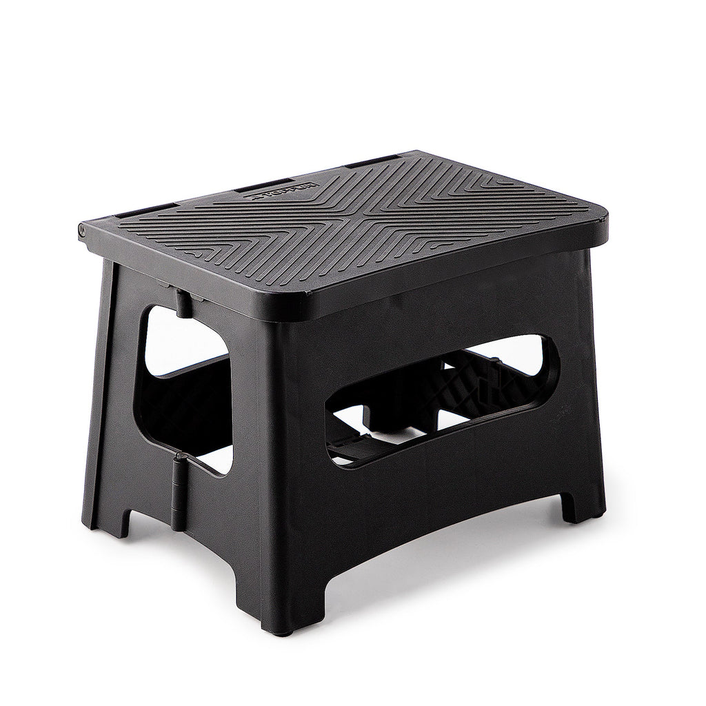 9in Folding Step Stool with Non-Slip Surface - Polypropylene