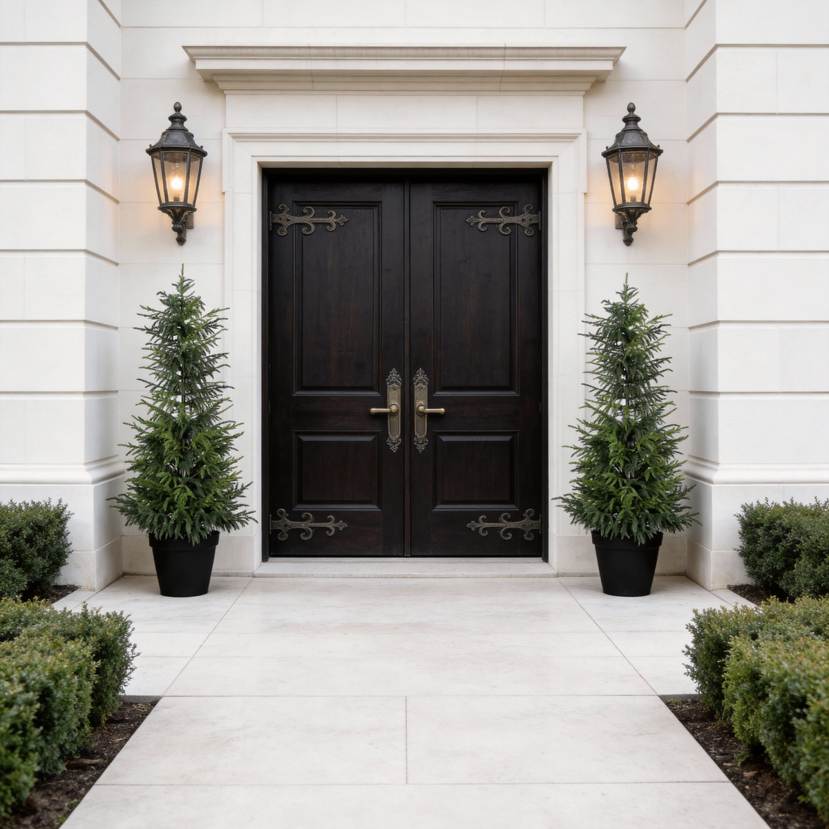 4' Artificial Real Touch Pine Tree with Lifelike Detailing - Green