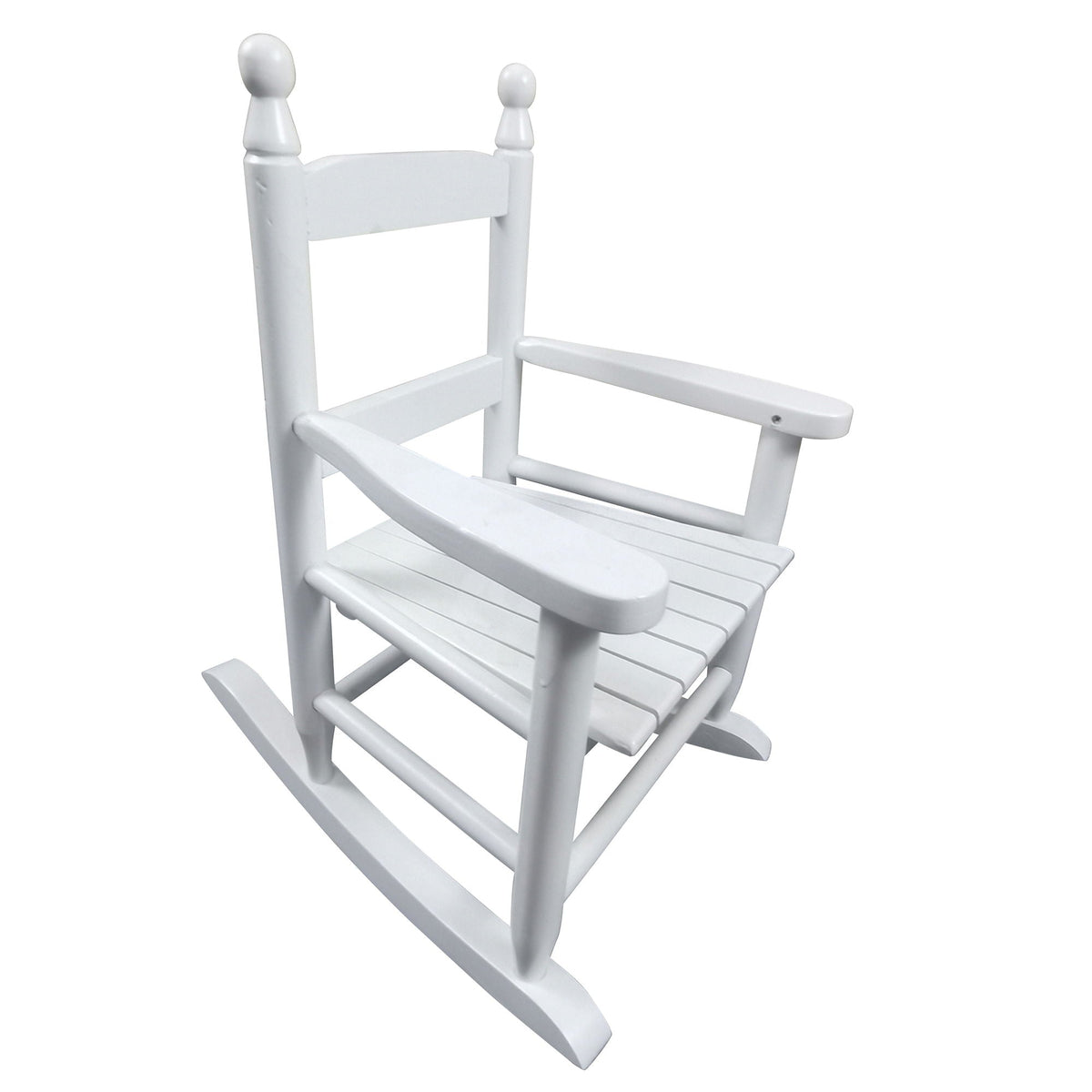 Children's Rocking Chair with Sturdy Populus Wood Frame - Multiple Colors