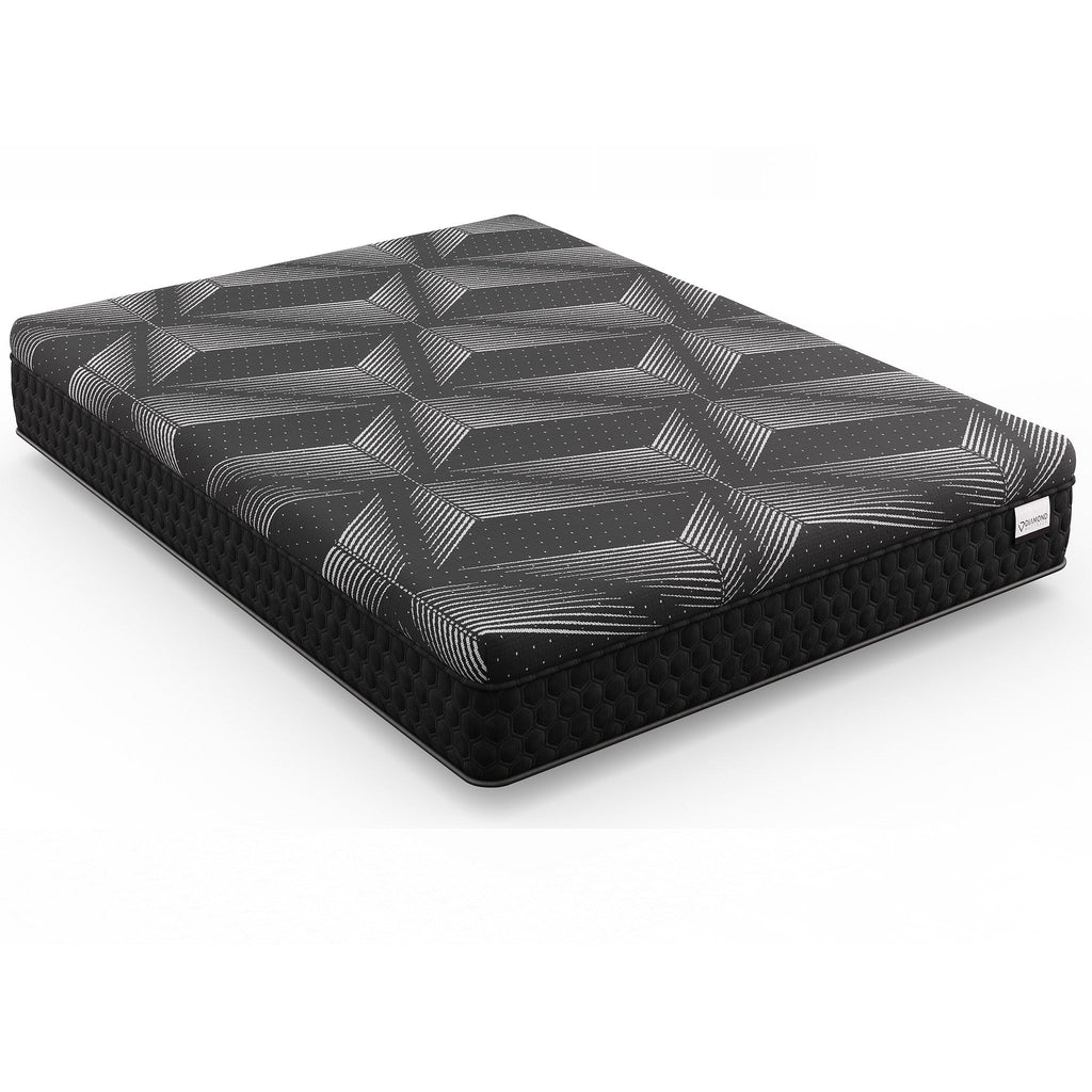 Copper Cooling Hybrid Queen Mattress with 740 Coils - 11 Inch