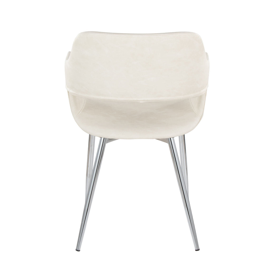 Contemporary Dining Chair Set with Metal Legs – Multiple Colors