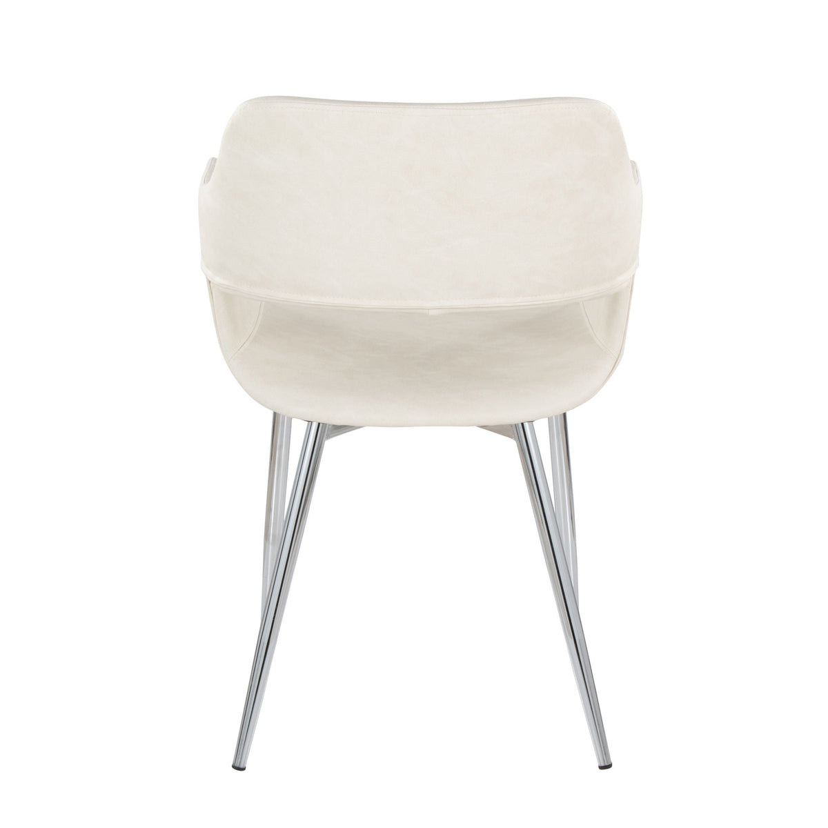 Contemporary Dining Chair Set with Metal Legs – Multiple Colors