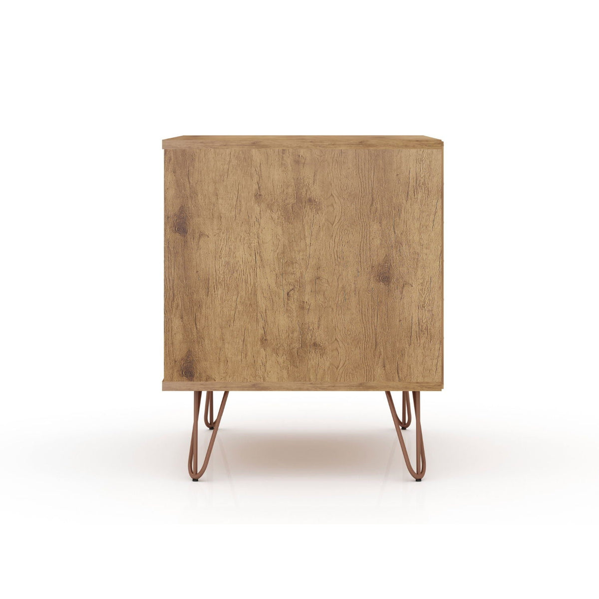2 Drawer Nightstand with Durable Splayed Legs - Multiple Colors