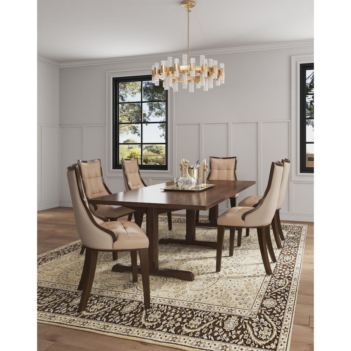 Fifth Avenue - Dining Chair (Set of 2) - Tan