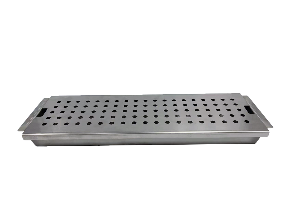 Stainless Steel Chip Charcoal Smoker Conversion with 6-in-1 BBQ Tool Set