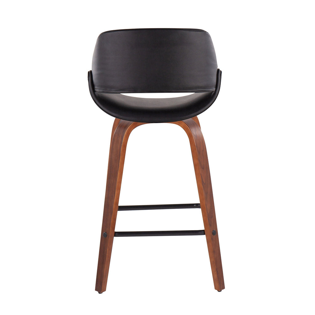 Fabrico - Mid-Century Modern Counter Stool (Set of 2)