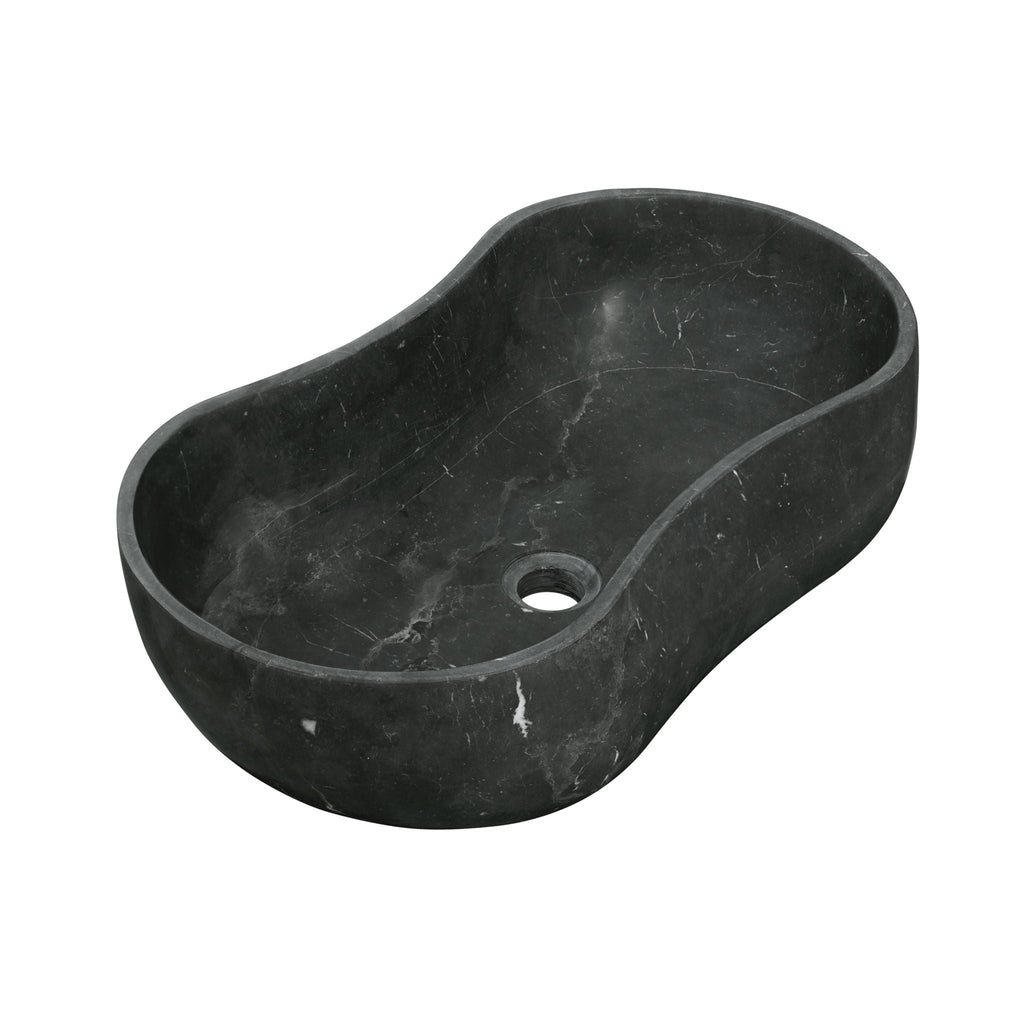 Bathroom Vessel Sink With Wavy Design