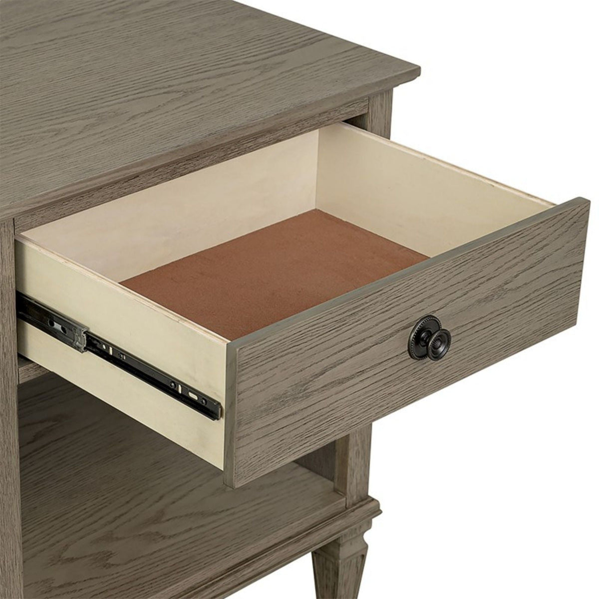 Victoria - Nightstand With Open Storage