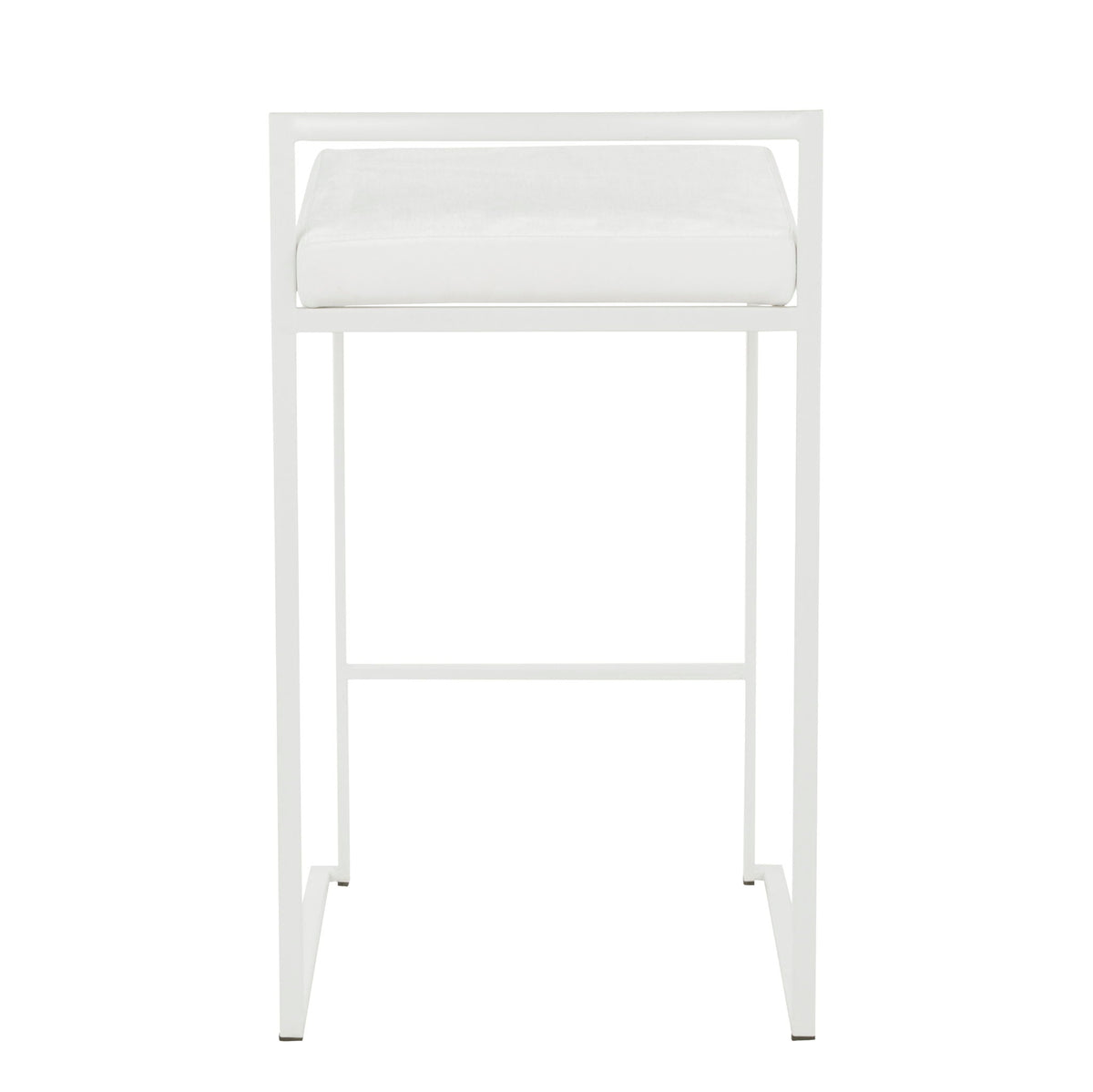 Stackable Counter Stool with Padded Comfort Seat - Multiple Colors