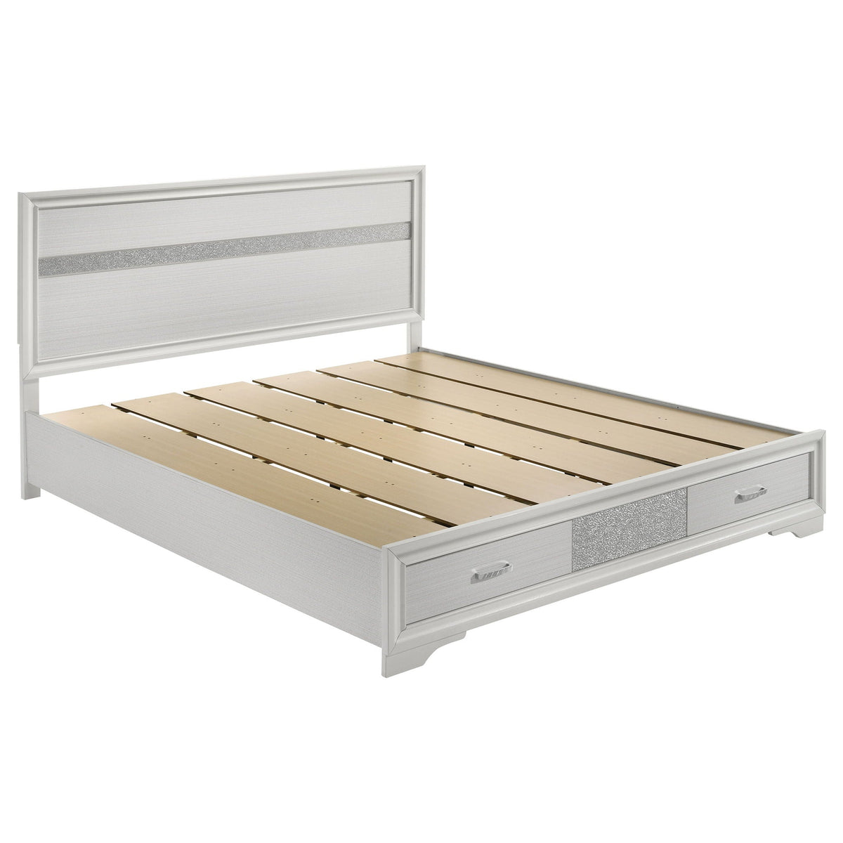 Miranda 4-piece California King Bedroom Set White