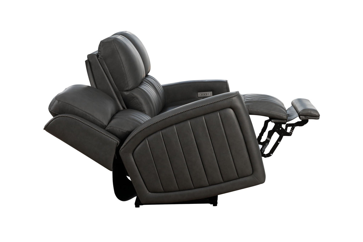 Pierce - Power Sofa With Power Recline, Power Headrest (Drop Down Table With Two Cup Holders)-Zero Gravity, Lumbar