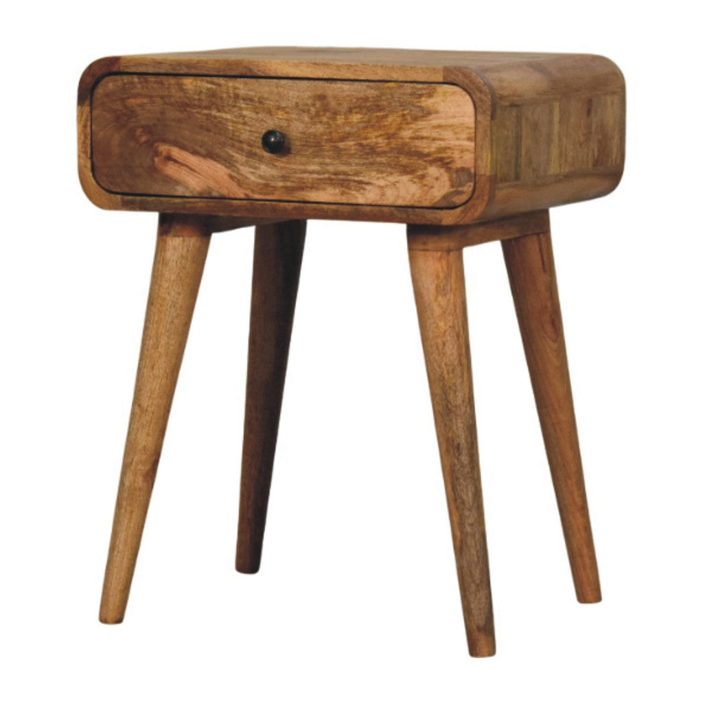 Solid Wood Avora Nightstand with 1-Drawer - Oak-ish