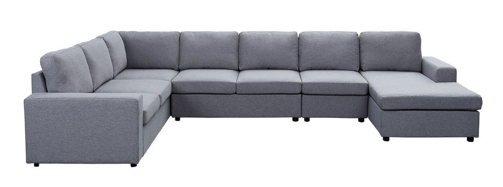 Tifton 7 Seat Reversible Modular Sectional Sofa Chaise