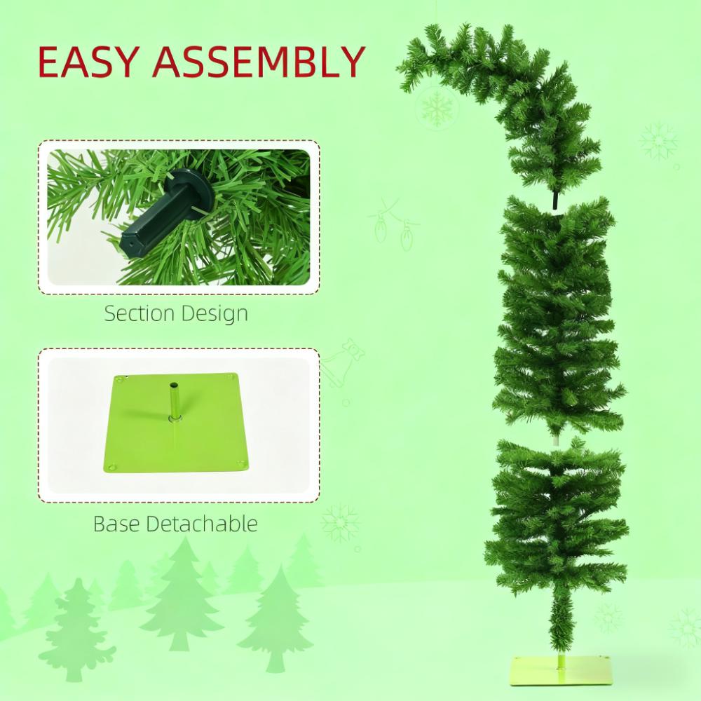 Pencil Christmas Tree with 400 Branch Tips - Green