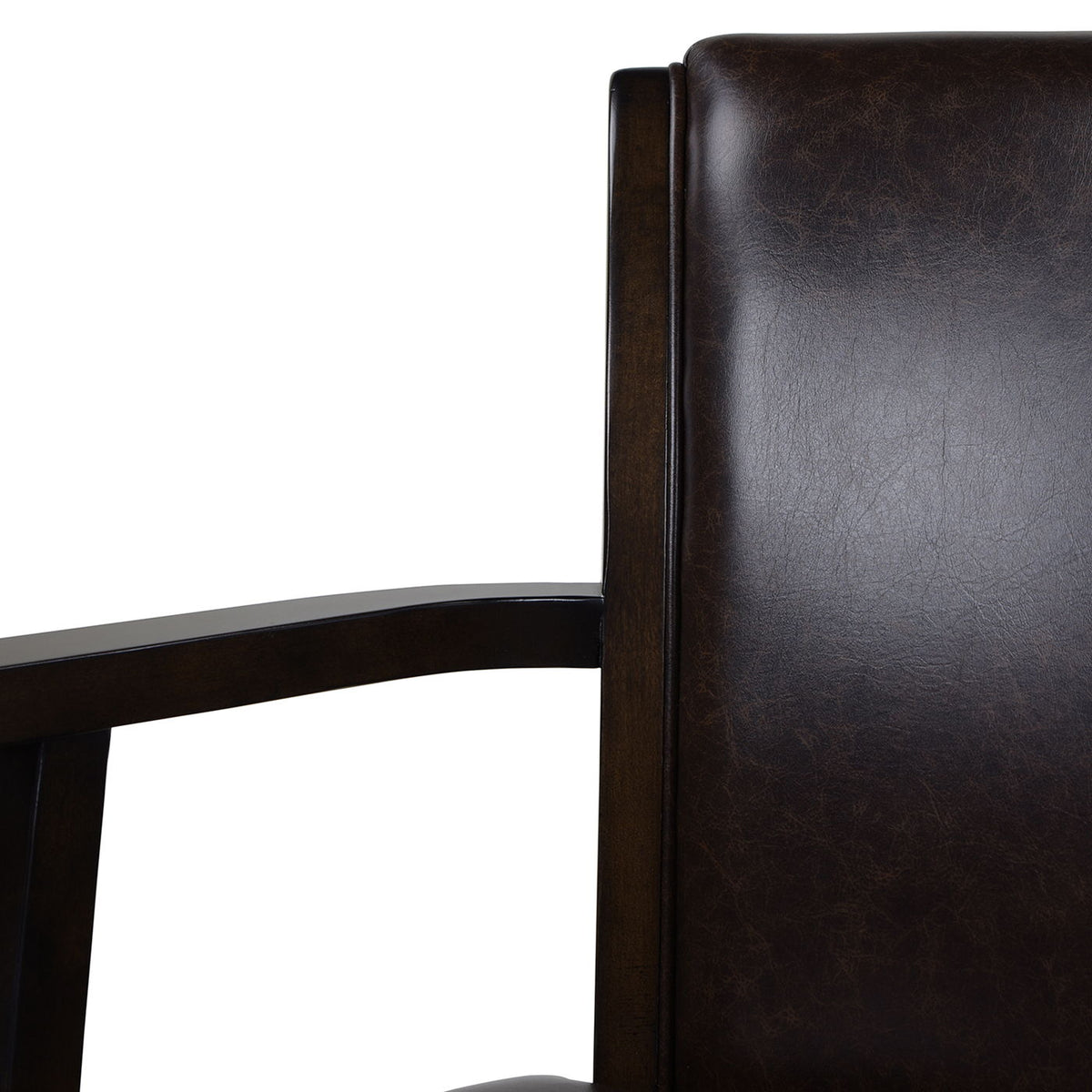 Swivel Counter Height Bar Stool with High Backrest and Solid Hardwood - Multiple Colors