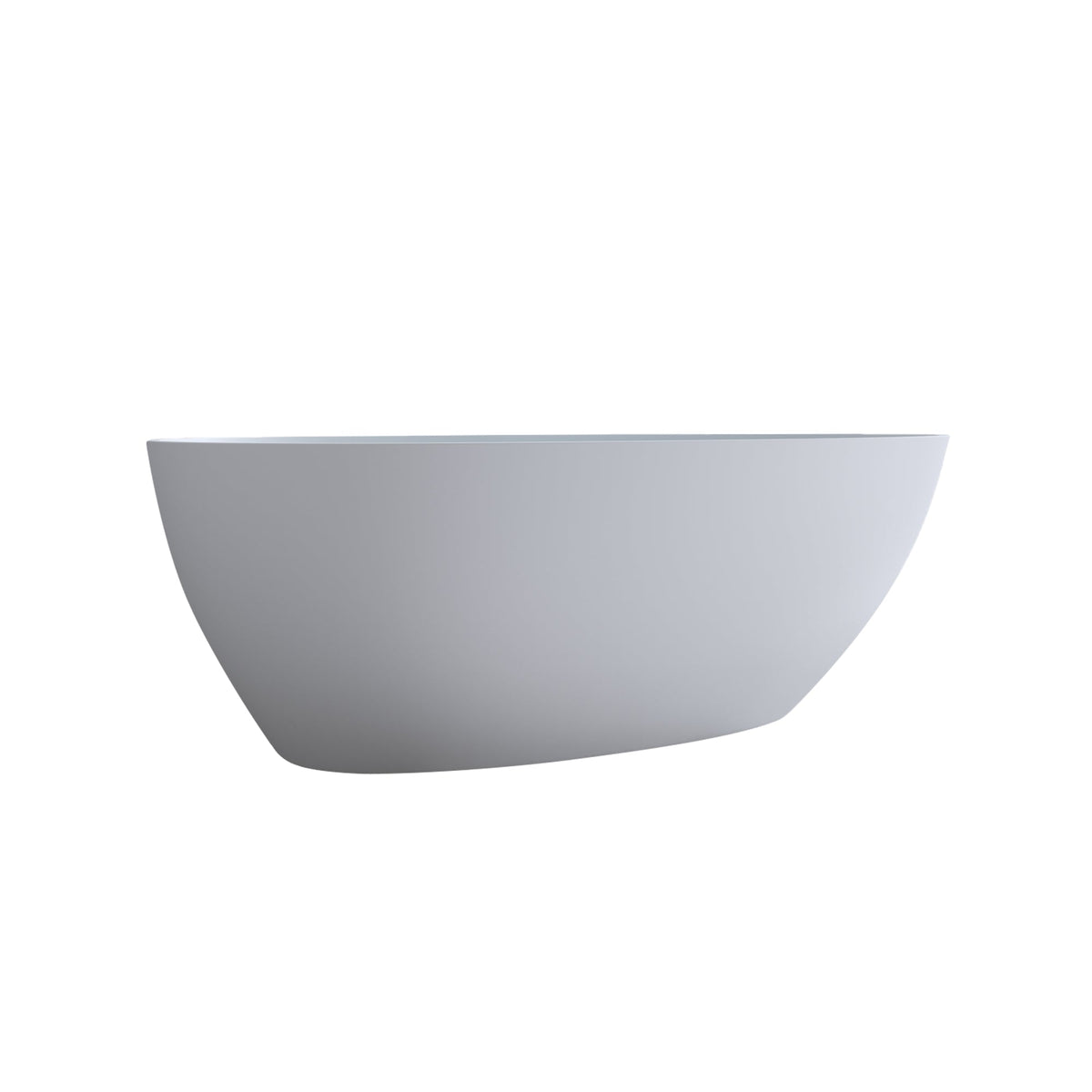 59'' Solid Surface Matte Freestanding Bathtub