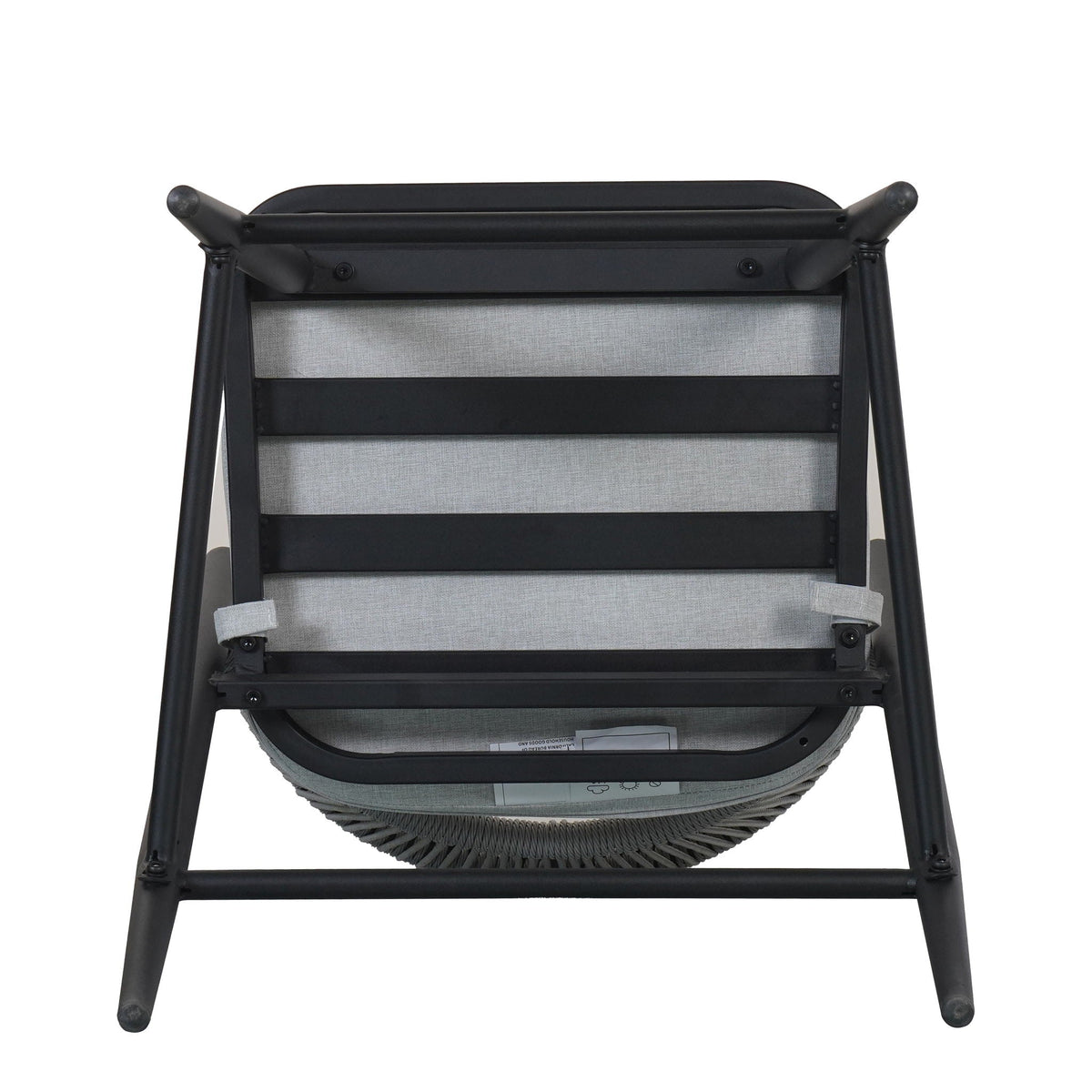 Outdoor 26" Counter Height Metal Frame Counter Stools