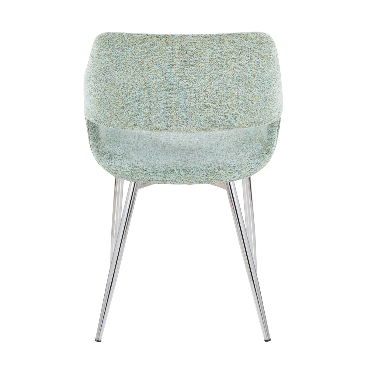 Contemporary Dining Chair Set with Metal Legs – Multiple Colors