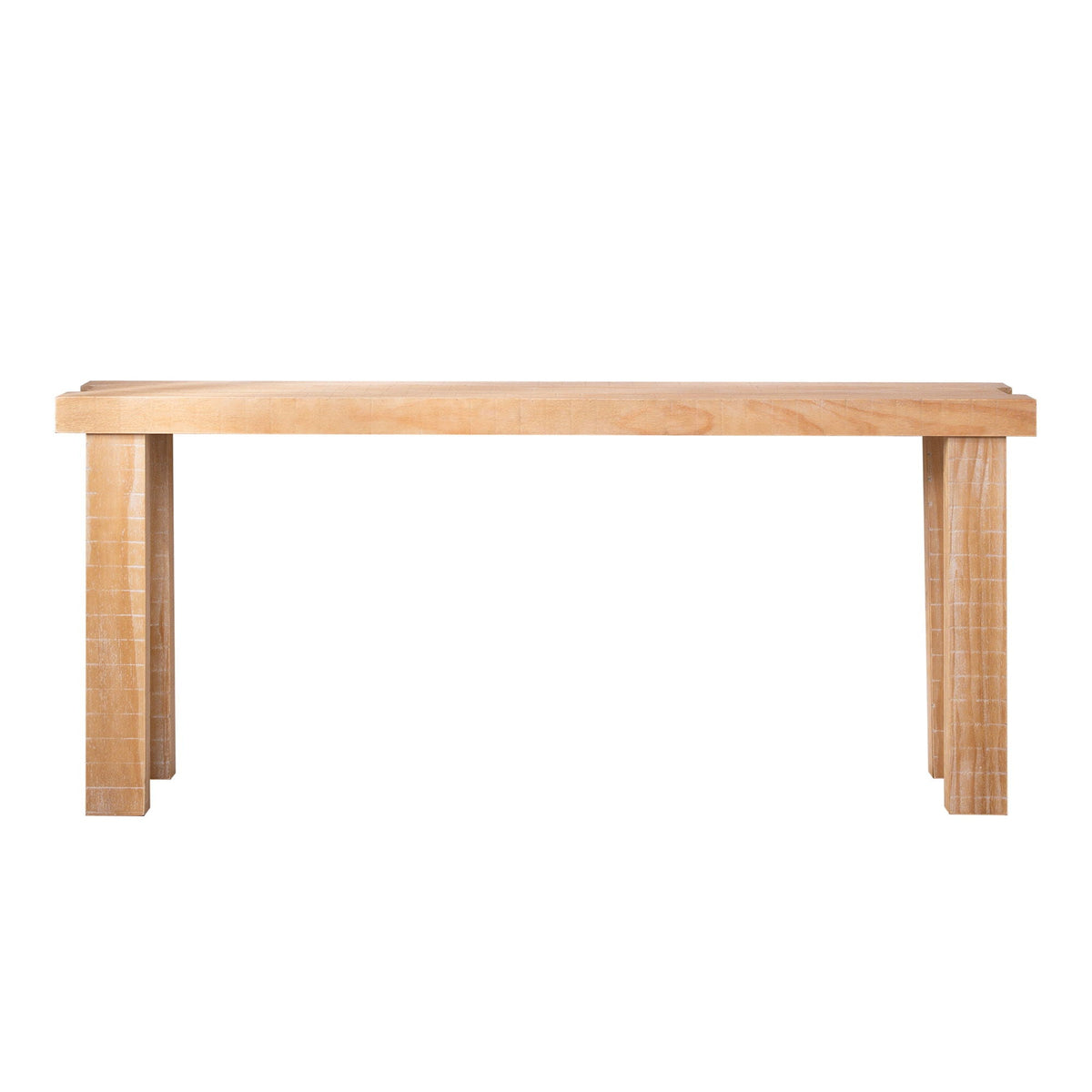 Console Table with Spacious Surface Area - Multi Wood Finish