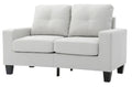 Track Arm Loveseat with Pocket Coil Comfort - Multiple Colors