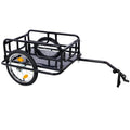 Foldable Bike Cargo Trailer with Universal Hitch - Steel