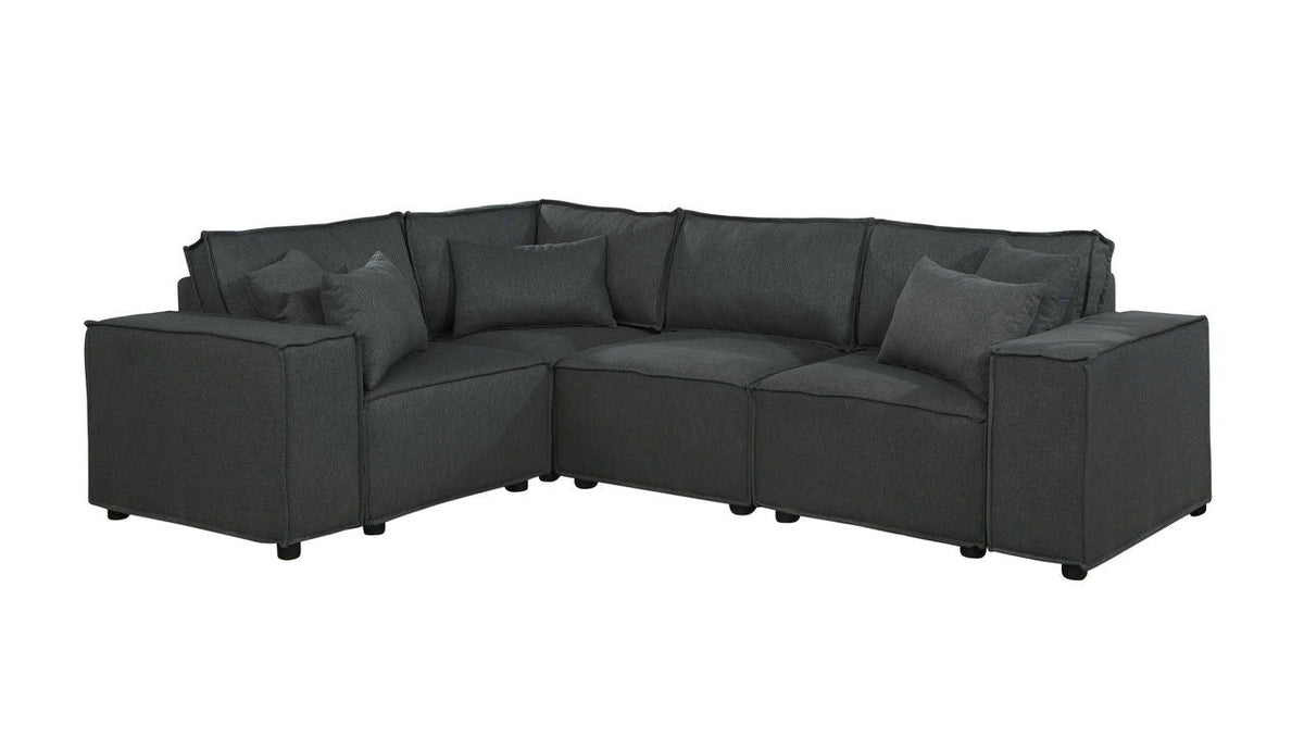 Melrose Modular Sectional Sofa With Ottoman