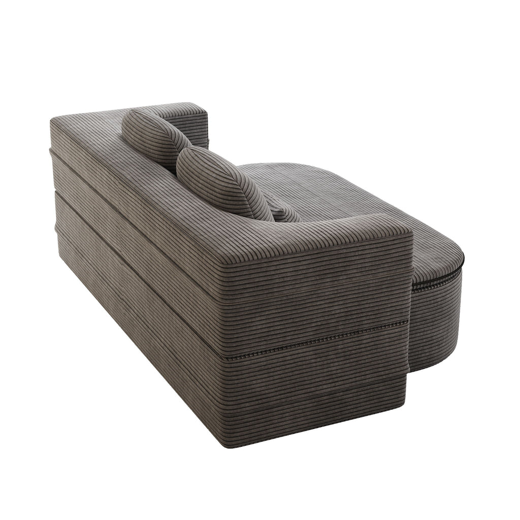 2 In 1 Foldable Sofa Bed with Multi Functional Blanket - Futon Sofa