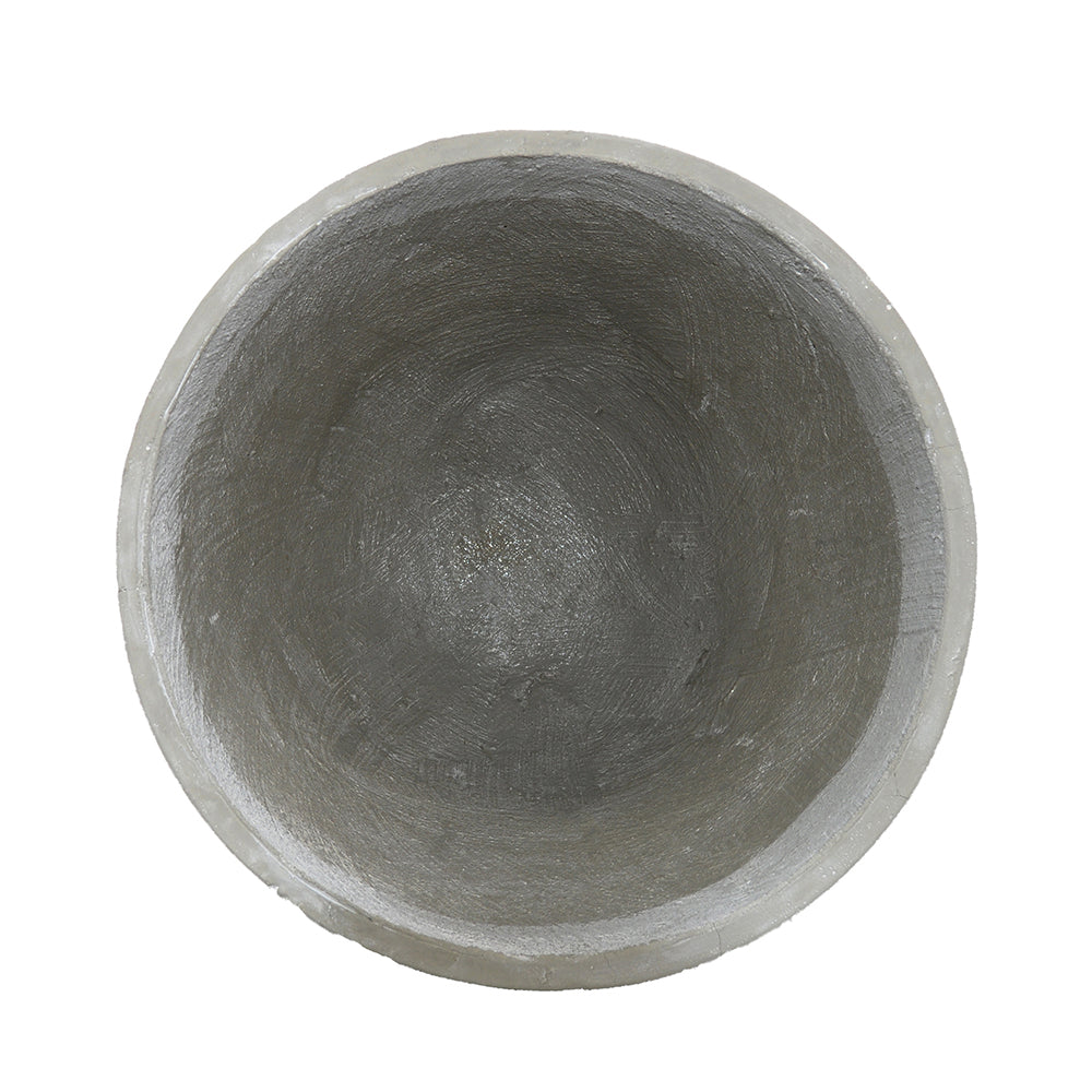 Cement Planter with Legs with Realistic Texture - Gray