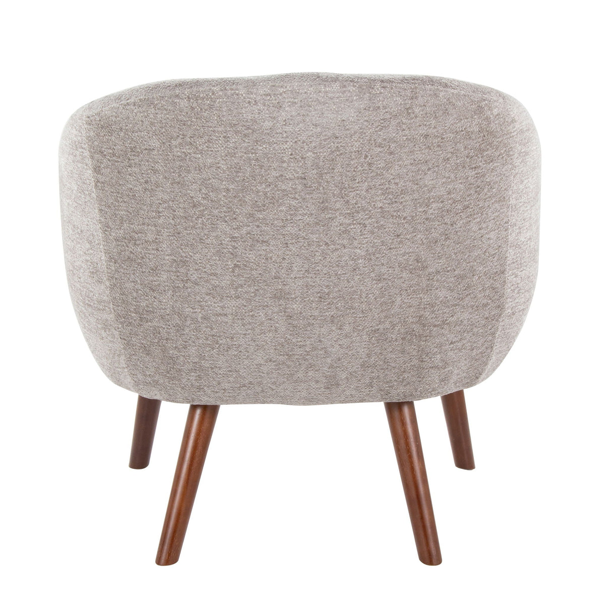 Elegant Lounge Chair with Plush Upholstery - Gray