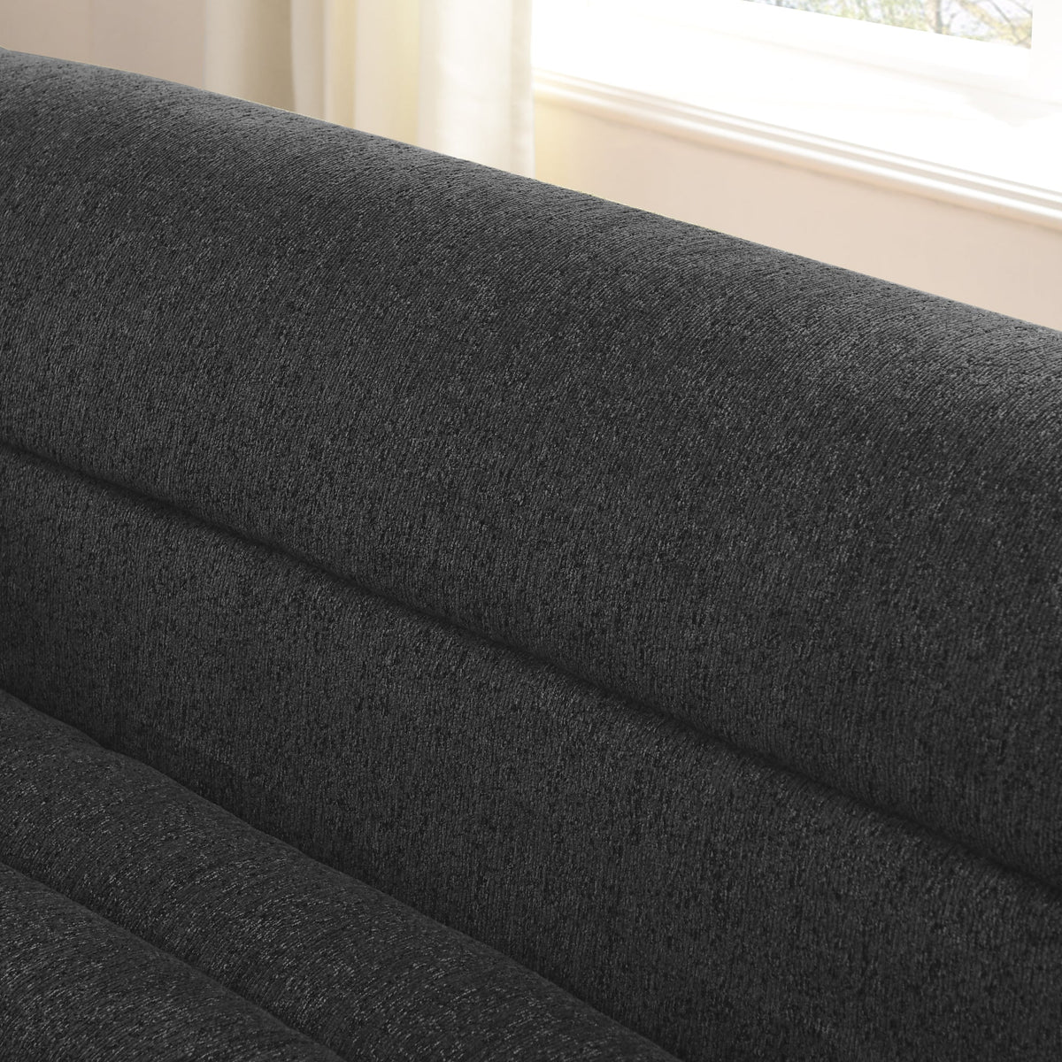 Single Seat Modular Sofa with Foam Cushion - Chenille
