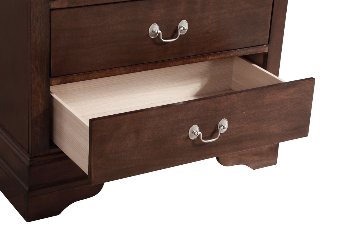 Louis Phillipe Accent Chest with Classic Styling - Multiple Colors