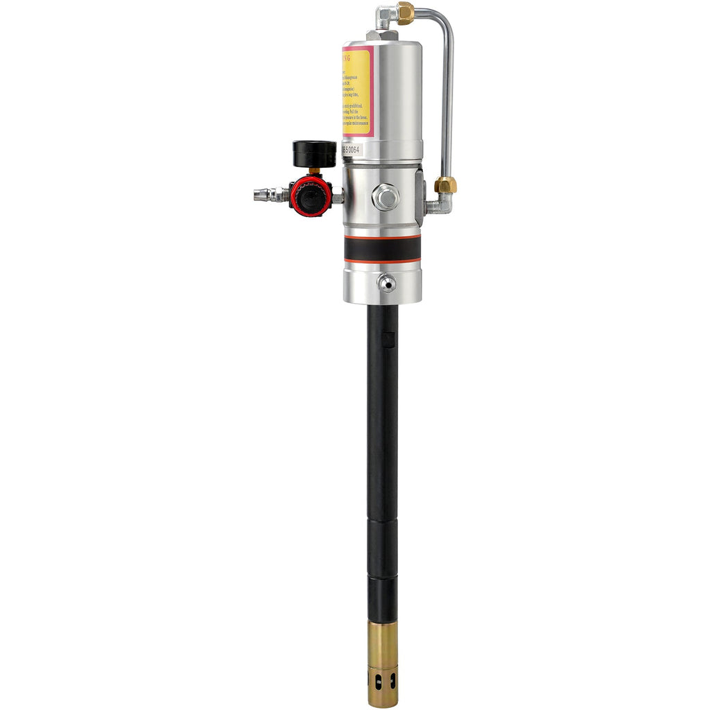 Air Operated Grease Pump with 13 ft Hose and 360° Swivel Gun - Cast-Aluminum