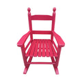 Children's Rocking Chair with Sturdy Populus Wood Frame - Multiple Colors