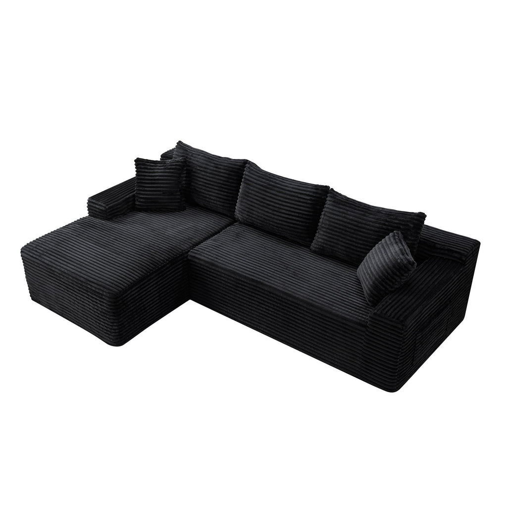 Cloud Modular Sectional Sofa Couch with L-Shape Chaise