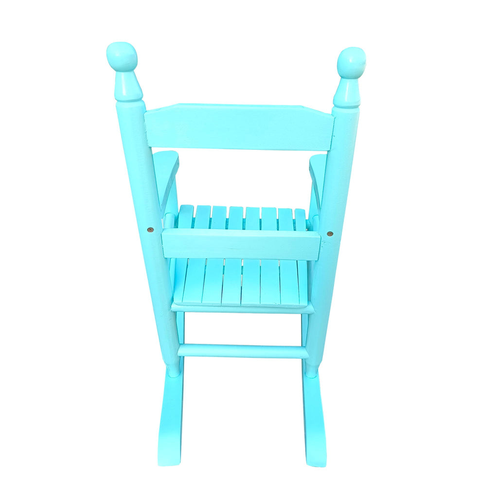 Children's Rocking Chair with Sturdy Populus Wood Frame - Multiple Colors