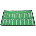 21PCS Metric Jumbo Service Wrench Set with Storage Pouch - Chrome