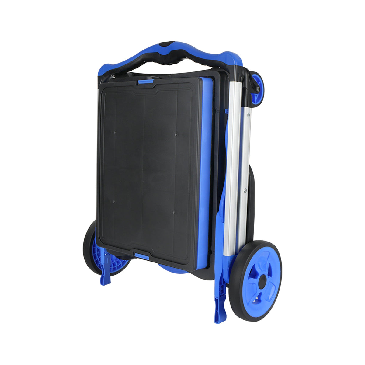 2-Tier Folding Cart with Folding Design - ABS & Aluminum