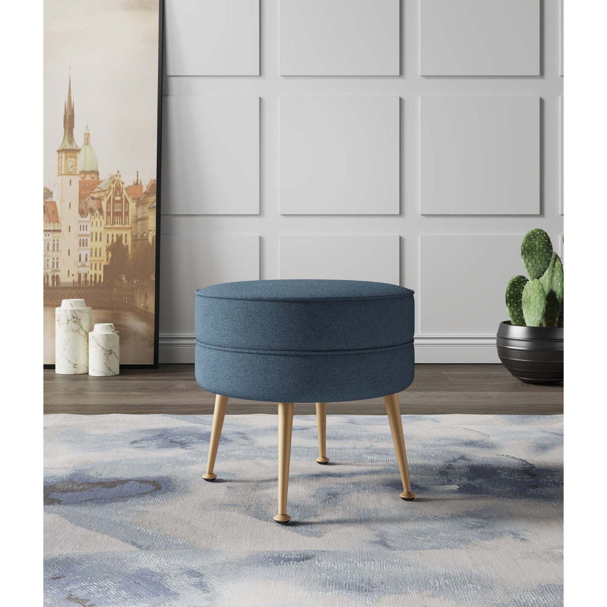 Bailey Upholstered Accent Ottoman