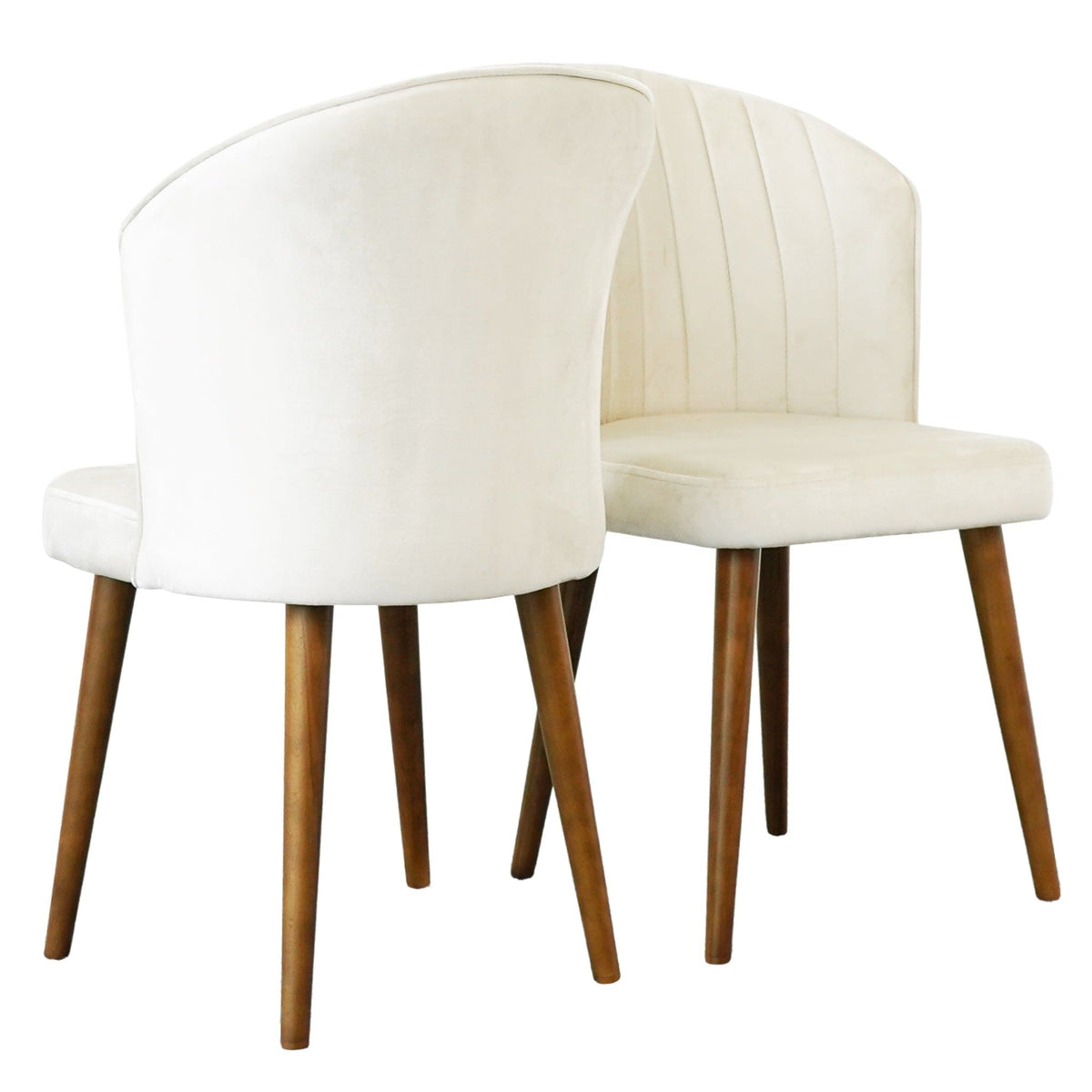 Comfortable Parsons Dining Chair Set with No Assembly Required - Beige, Blue, Yellow