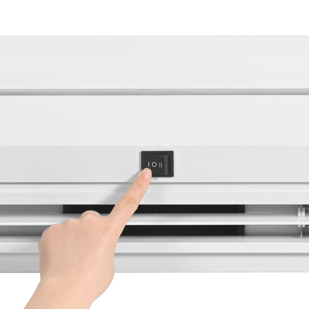 36" Commercial Indoor Air Curtain with 900 CFM and 2 Speeds - White