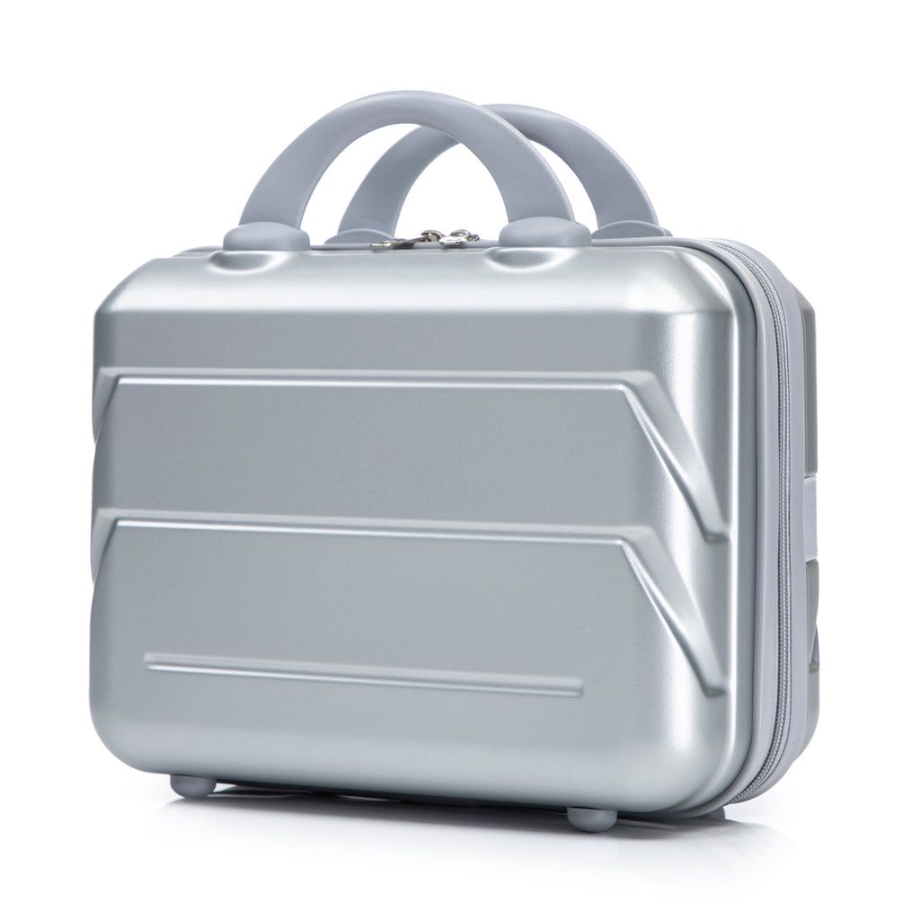 ABS Spinner Wheel Hard Case Luggage Set with Lock - 2 Piece, Black