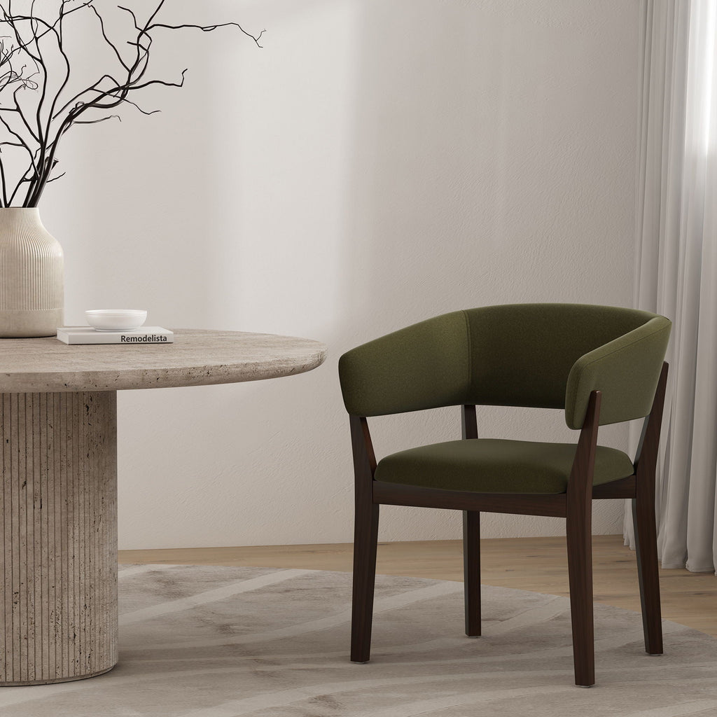 Blake Armchair with Sculptural Frame - Multiple Colors