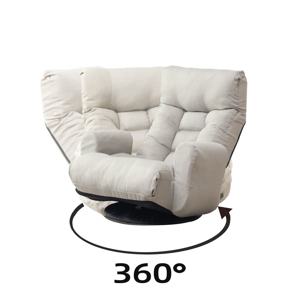 Modern With Metal Frame Swivel Game Lounge Chair With Adjustable Headrest