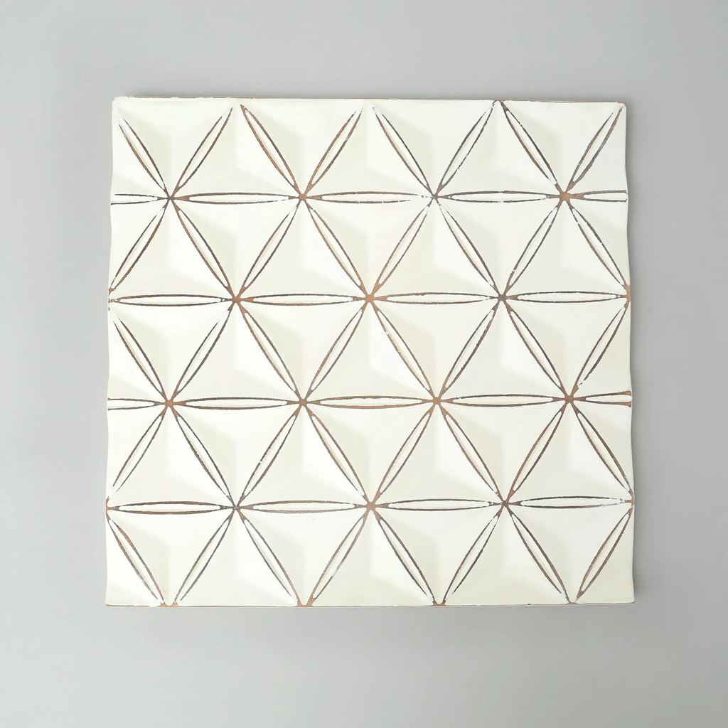 White Wooden Wall Décor with Modern Rustic Touch - White