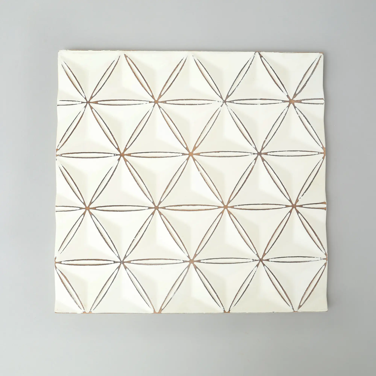 White Wooden Wall Décor with Modern Rustic Touch - White