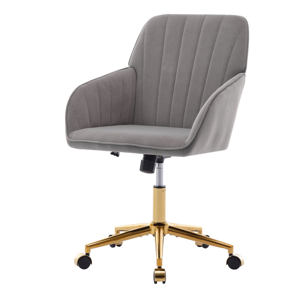 Ergonomic Swivel Office Chair with Memory Foam Seat - Multiple Colors