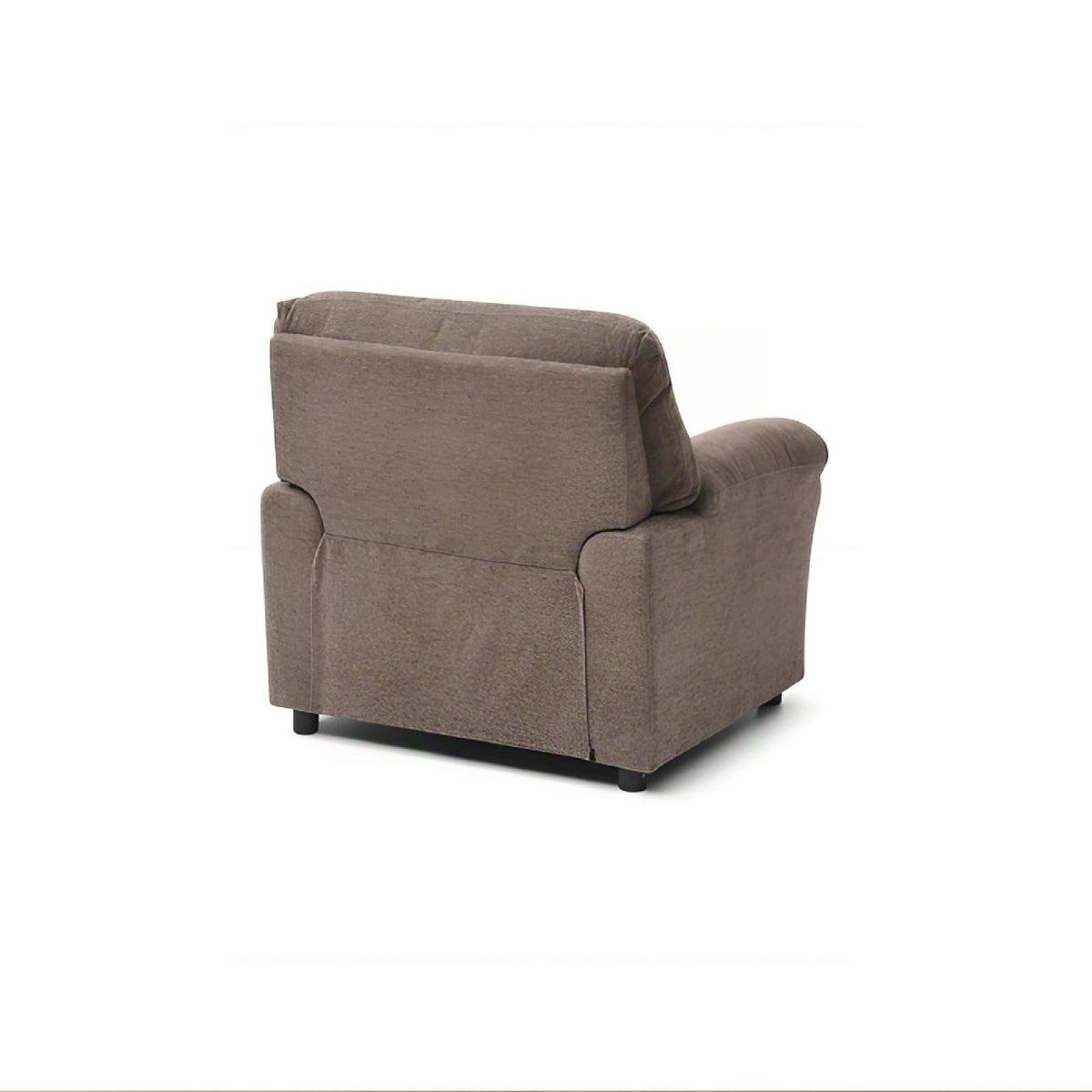 Hamilton Arm Chair with Hand-Applied Nailhead Trim and Pillow Top Cushions - Blue, Gray, Dark Brown