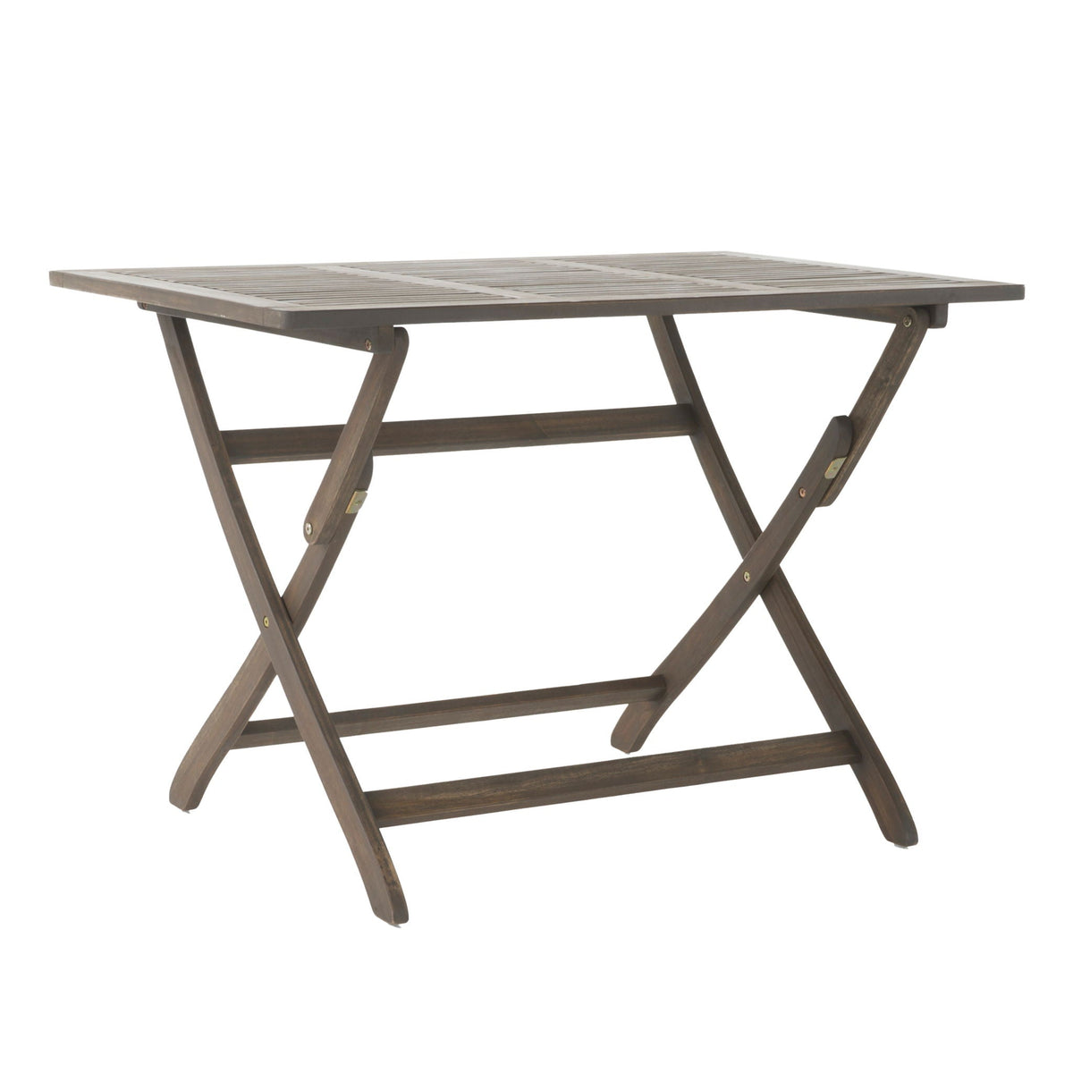 Positano Foldable Dining Set with Foldable Design - White or Dark Brown