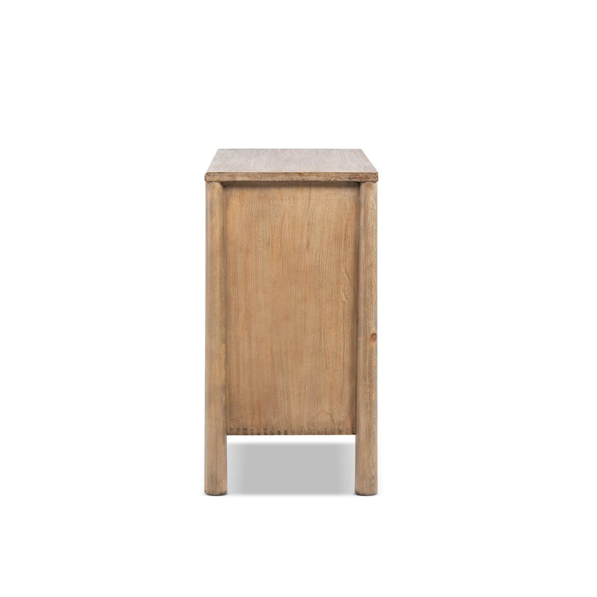 Antique Brown 2 Door Accent Cabinet with Versatile Storage - Reclaimed Wood
