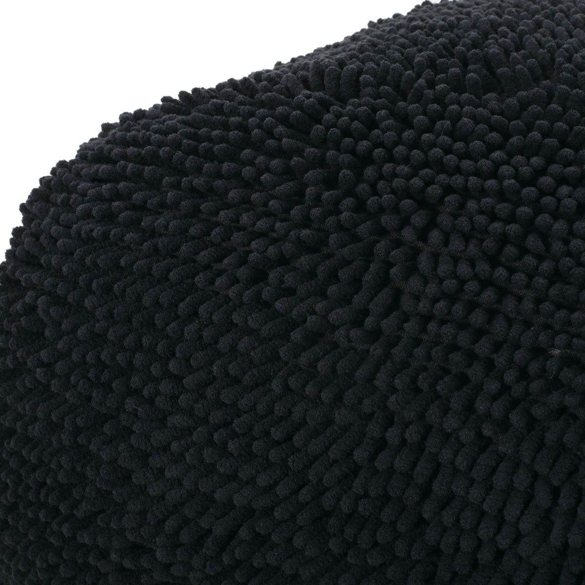 Spongy Square Pouf Soft Seating with Microfiber Cover - Multiple Colors